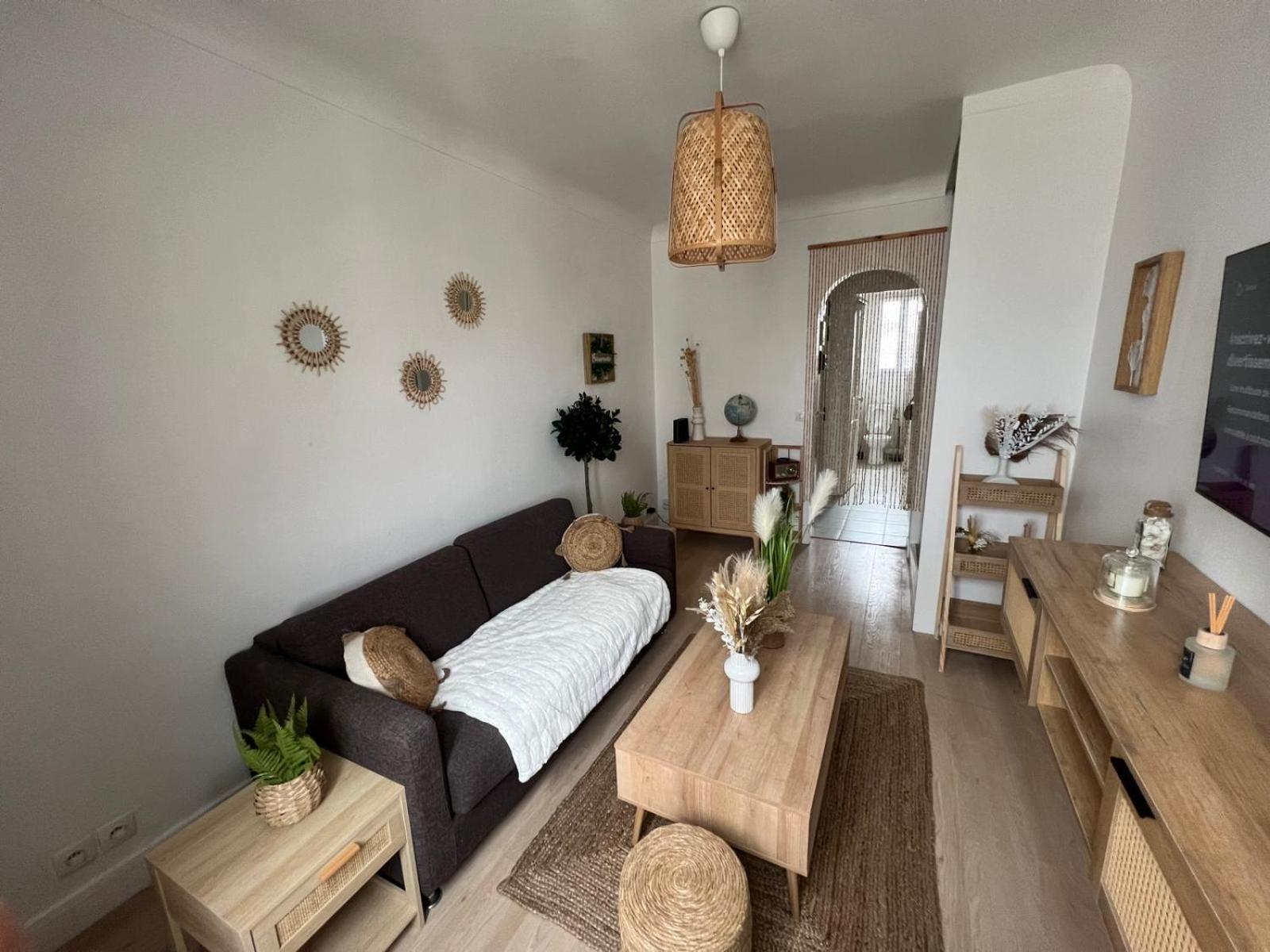Charmant Appartement Aux Portes De Paris - 2Pax Saint-Ouen  ภายนอก รูปภาพ